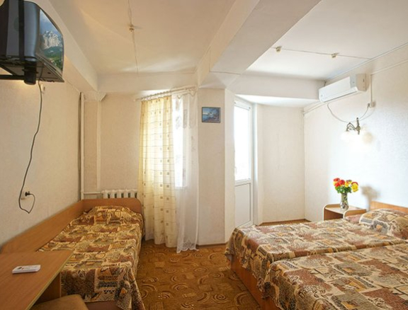 3-х местный стандарт 
(12 номеров)